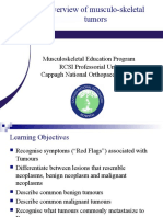 Overview of Musculoskeletal Tumors