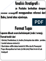 Tugas Analisis Stratigrafi 27April2016