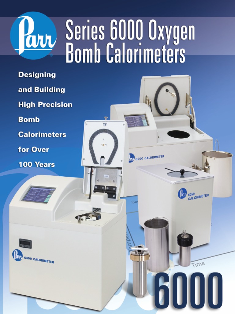 Parr Calorimeter Parr Calorimeter PDF Calorimetry Physical Chemistry
