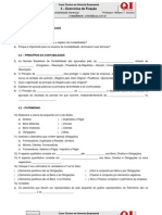 Contabilidade - Curso de Noções de Contabilidade 04 Exercícios de Fixação