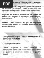 Contabilidade - Método das Partidas Dobradas