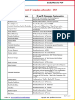 List of Brand & Campaign Ambassadors - 2015 by AffairsCloud.pdf