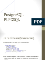 PostgreSQL - PLPGSQL