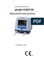 Flight 60 Manual de Operación, Instalación y Mantenimiento Español