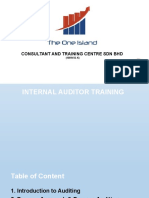 Internal Auditor Training Promote Continuous Improvement