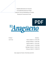Informe Del Aragueño