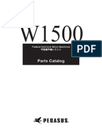 manual de partes de maquina de collarete pegasus w1500