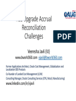 R12 Accrual Reconciliation Upgrade Challenges and Resolutions