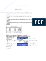 Ejercicios Utilizando La Tabla