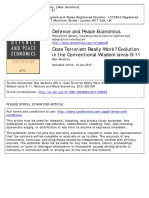 Does Terrorism Really Work Evolution in PDF