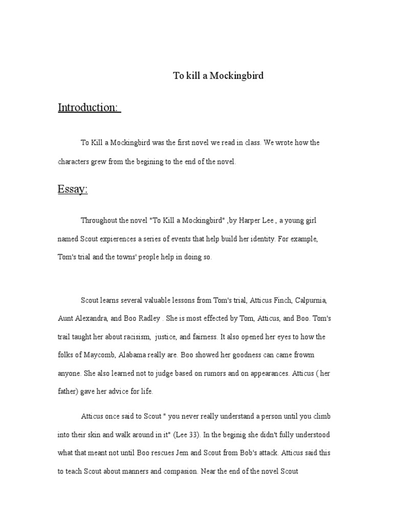 Tkamb | PDF | To Kill A Mockingbird