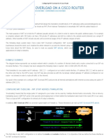 Configuring NAT Overload on a Cisco Router