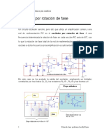 Oscilador Por Rotacion de Fase