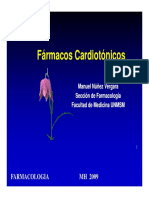 18 Farmacos Cardiotonicos