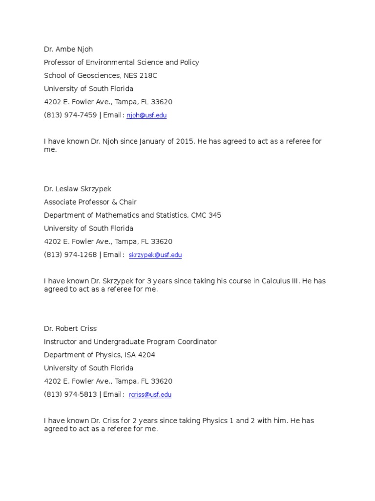 Listofreferences | PDF