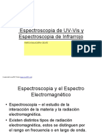 UV-Vis IR Espectroscopia