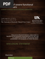 1514 Treatment of Functional Voice Disorders Historical Perspective and Clinical Approaches