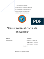 Resistencia Al Corte de Los Suelos