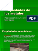 Propiedades de Los Metales