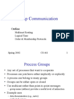 Group Communication: Outline