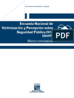 Encuesta Nacional de Victamizacion y Percepcion de Seguridad 2014