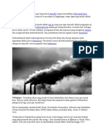 Penyebab Emisi Gas Rumah Kaca