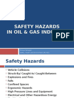 Safety Hazards in Oil and Gas Industry