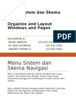 Menu Sistem Dan Skema Navigasi & Organize and Layout Windows and Pages