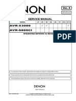 Denon - AVR-X3000, AVR-S800CI PDF