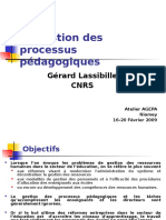 La Gestion Des Processus Pedagogiques Gerard Lassibille