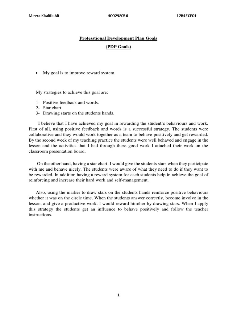 Effective Reward Systems in Education | PDF