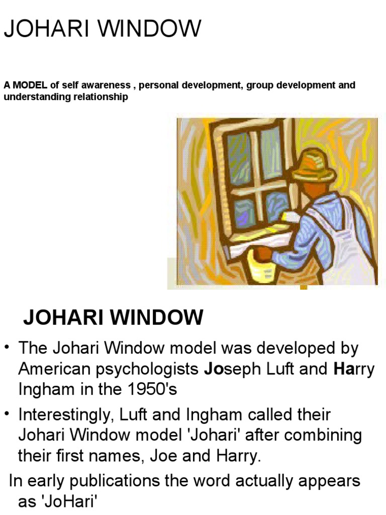 Understanding the Johari Window Model | PDF