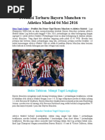 Download Prediksi Terbaru Bayern Munchen vs Atletico Madrid 04 Mei 2016 by Beritasports Abk SN311102745 doc pdf