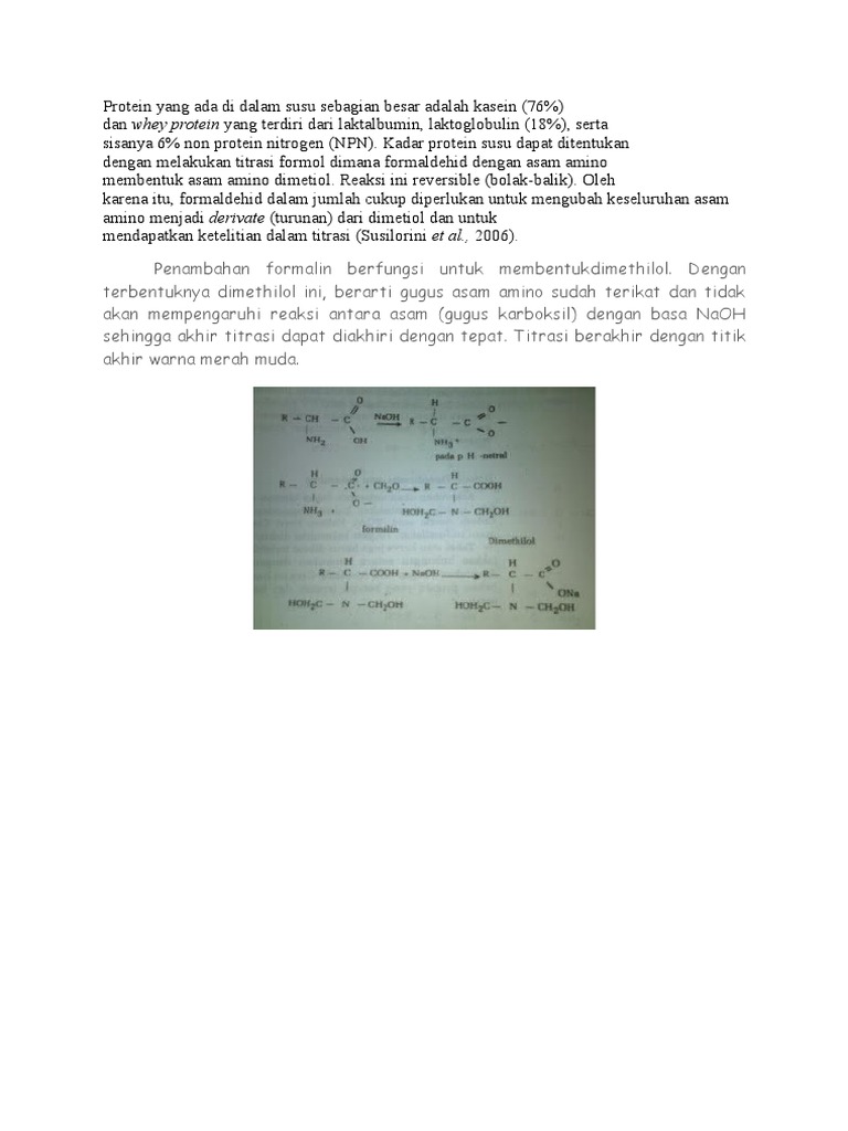 Metode Formol | PDF