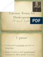 shakespeare lit terms
