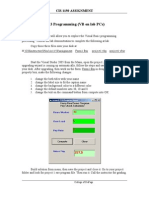 #13 Programming (VB On Lab PCS) : Cis 1150 Assignment