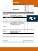 Foundation Coach Course Practical Checklst 4