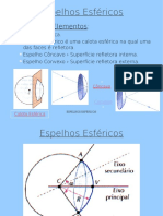 Espelhos Lentes Aula 02