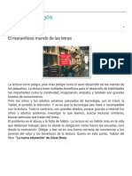 El Maravilloso Mundo de Las Letras PDF