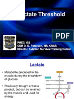 Lactate Threshold