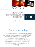 The Basics of Entrepreneurship