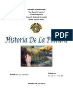 Historia de La Pintura