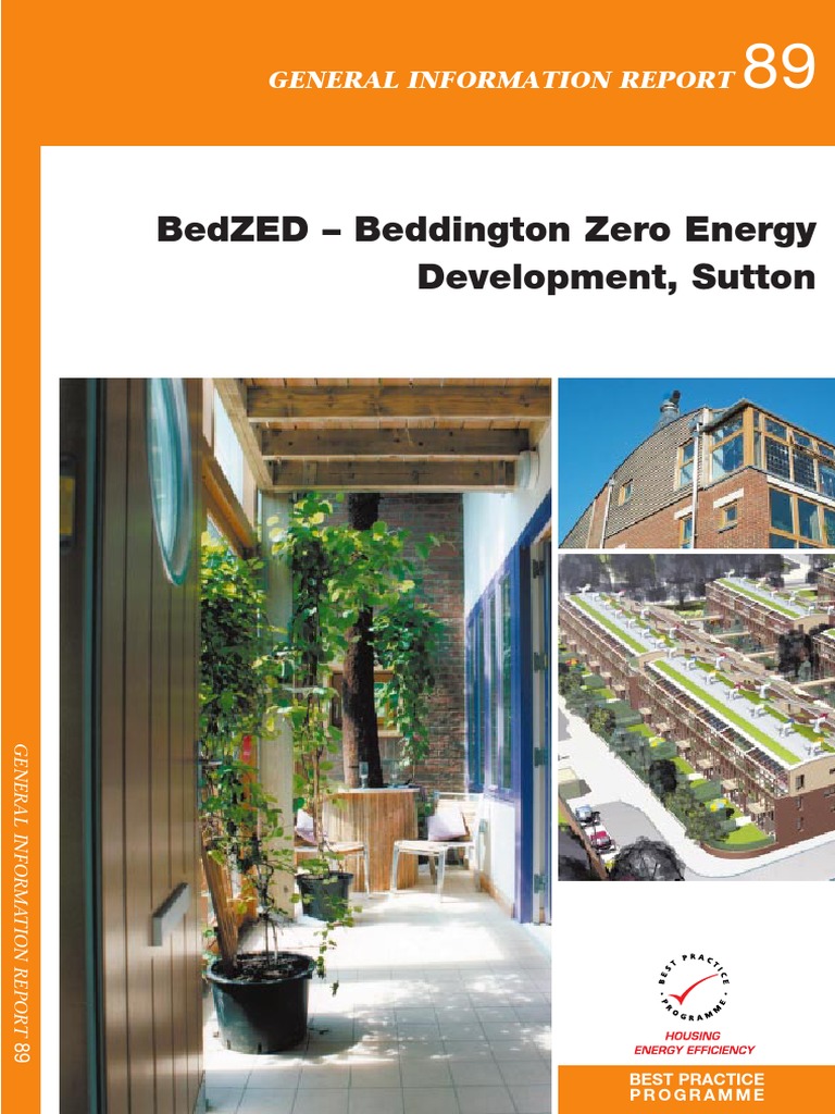 BedZED Beddington Zero Energy Development Sutton Photovoltaics