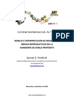 Interpretacion Registros Indices Reproductivos Ganaderia Doble Proposito