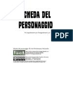 Scheda Del Personaggio Estesa