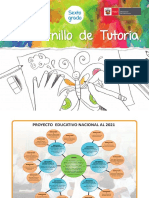 Cuadernillo de Tutoria Sexto Grado