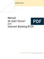 Manual Plati Facturi bt24 10.06.2015