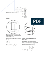 Moment of Inertia of a Cube Cut from a Sphere