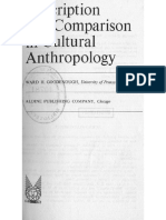 Goodenough, W. - Description and Comparison in Cultural Anthropology