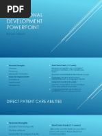 Professional Career Plan Powerpoint